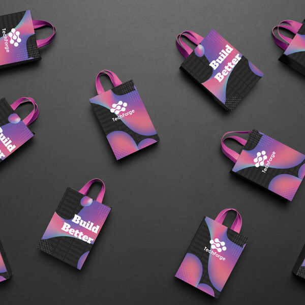 Packaging pouch design created using Adobe Illustrator and InDesign.