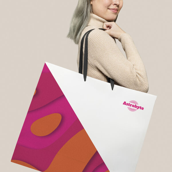 Packaging pouch design created using Adobe Illustrator and InDesign.